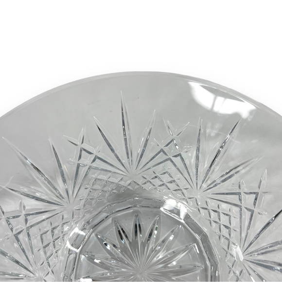 J.G. DURAND Coupe Villemont 9 3/4" Large Crystal Salad Serving Bowl France EUC - Picture 12 of 16
